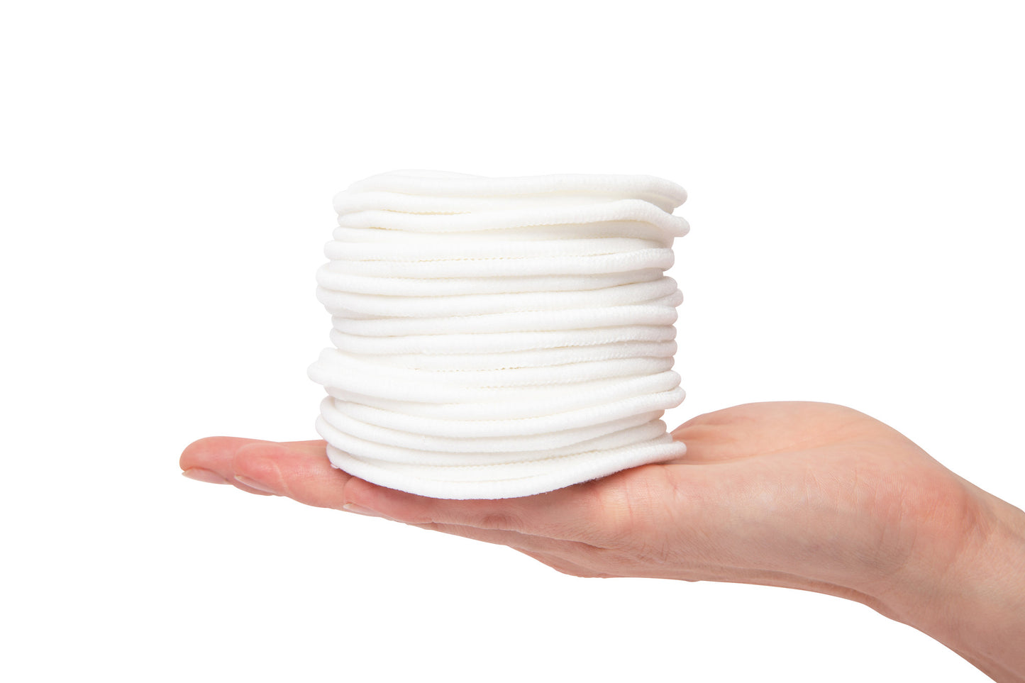 TM REHOBOTH Gentle on Skin Reusable Makeup Remover Pads - Eco-Friendly Organic Bamboo Cotton, 20-Pack with Laundry Bag, Washable, Sustainable, for Women, Skincare Lovers